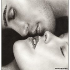 Схема вышивки «близость»