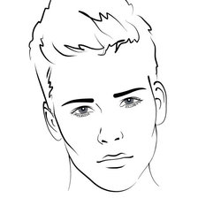 Схема вышивки «юноша»