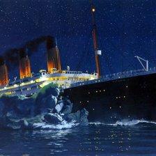 Схема вышивки «Титаник»