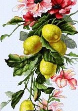 Схема вышивки «цветы»