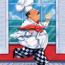 Схема вышивки «Шустрый повар»