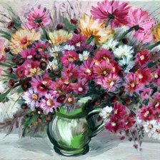 Схема вышивки «серия "букеты"»