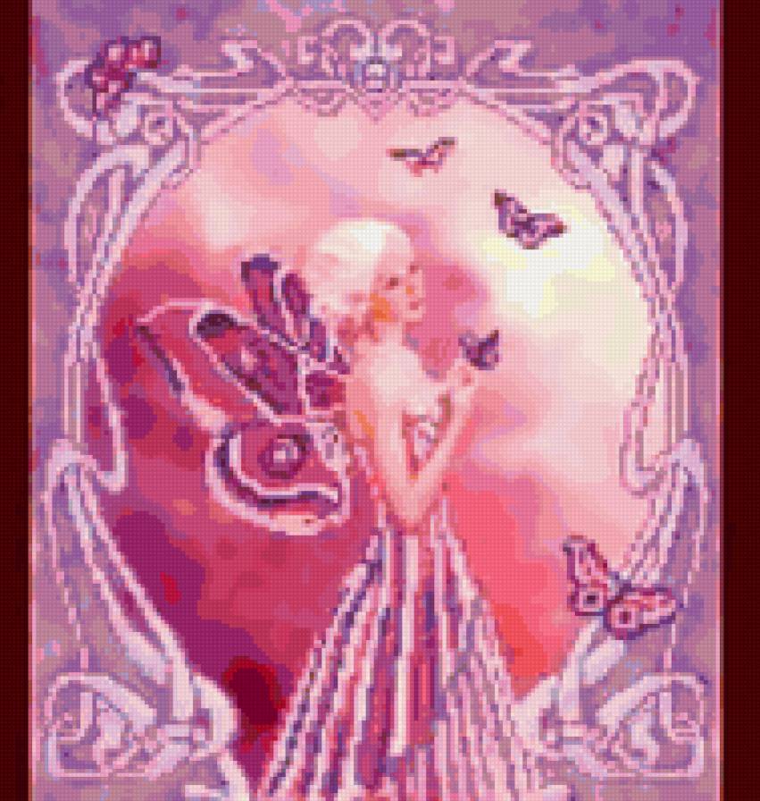 аметист - девушка - предпросмотр