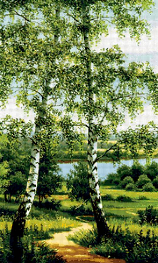 две сестрички - картина - предпросмотр