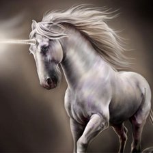 Схема вышивки «единорог»