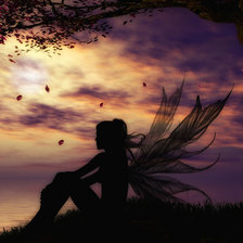 Схема вышивки «фея»