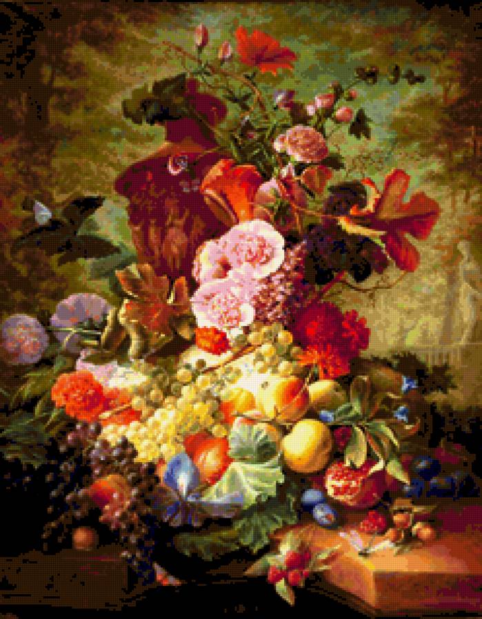 натюрморт - розовые цветы, натюрморт, цветы, розы, роза, романтика, букет - предпросмотр