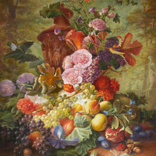 Схема вышивки «натюрморт»