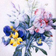 Схема вышивки «букет»