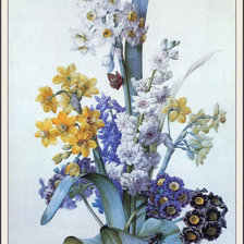 Схема вышивки «цветы»