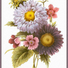 Схема вышивки «букет»