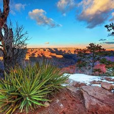 Схема вышивки «рассвет»