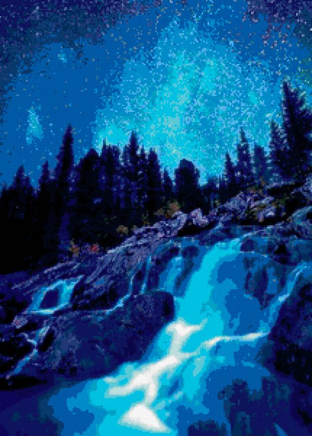 Вселенная - природа, вселенная, ночь. звезды, космос - предпросмотр