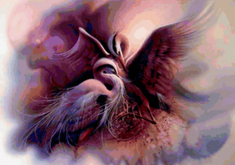 журавли ли богл - птицы, журавли - предпросмотр