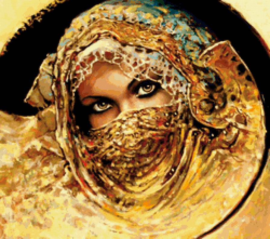 взгляд востока 1 - взгляд, глаза - предпросмотр