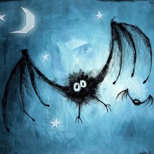 Схема вышивки «Ночные жители»