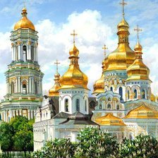 Схема вышивки «ХРАМ»