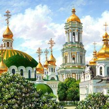 Схема вышивки «ХРАМ»