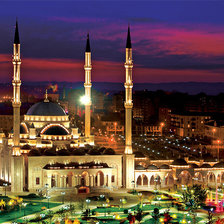 Схема вышивки «Мечеть в Грозном»