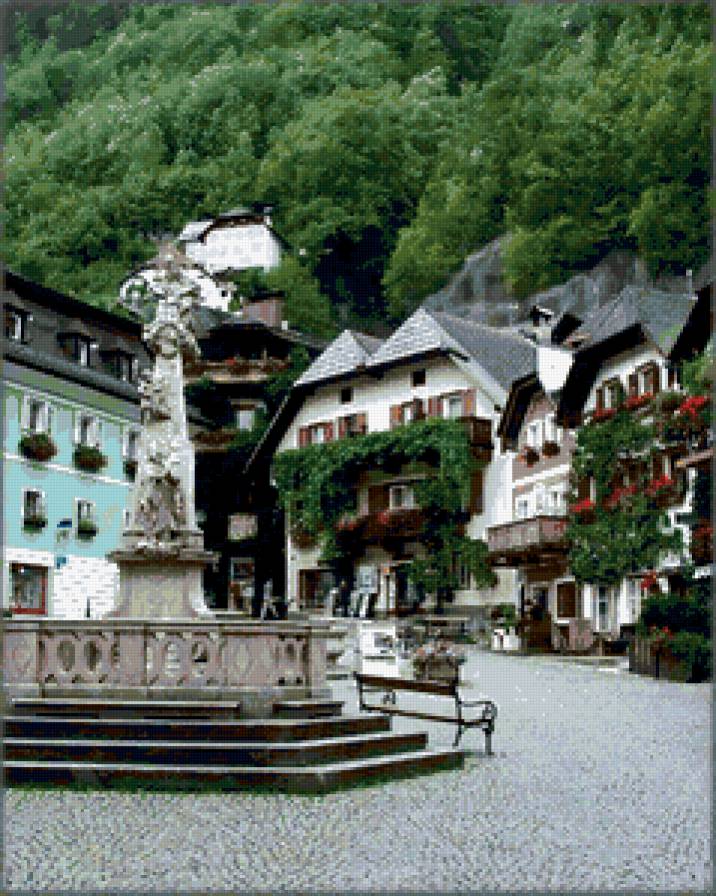 ГОРОДОК в горах - город - предпросмотр