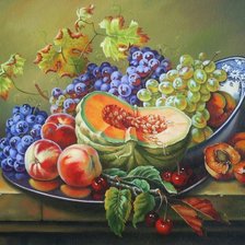 Схема вышивки «натюрморт»