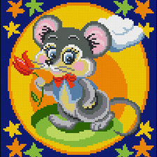 Схема вышивки «подушка»