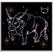 Схема вышивки «телец-гороскоп»