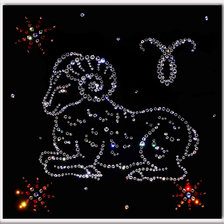 Схема вышивки «овен»