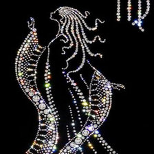 Схема вышивки «дева»