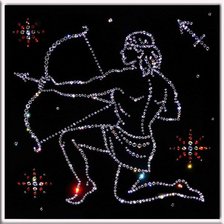 Схема вышивки «стрелец»