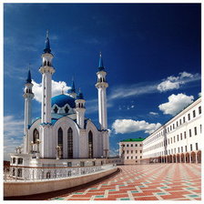 Схема вышивки «мечеть»