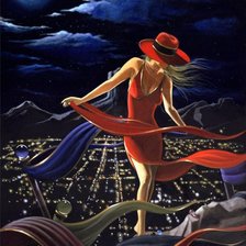 Схема вышивки «Полет счастья»