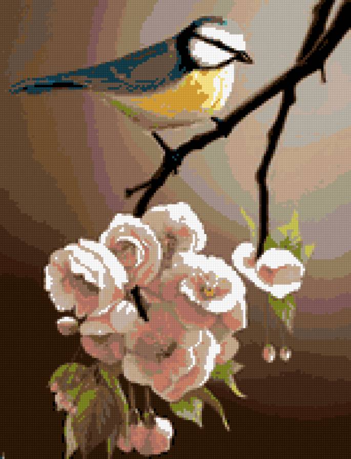 весна пришла - времена года, птицы, цветы - предпросмотр