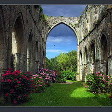 Схема вышивки «старый храм»