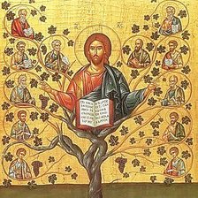 Схема вышивки «Христос.»