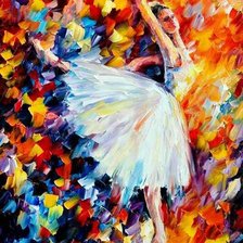 Схема вышивки «Балерина»