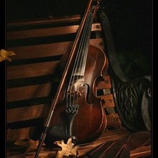 Схема вышивки «Осенний блюз»