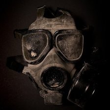 Схема вышивки «Противогаз.»