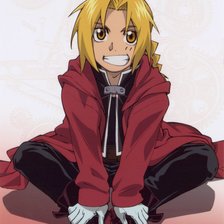 Схема вышивки «Эдвард Элрик»