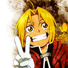 Схема вышивки «Эдвард Элрик =)»