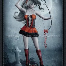 Схема вышивки «Леди стрелец»