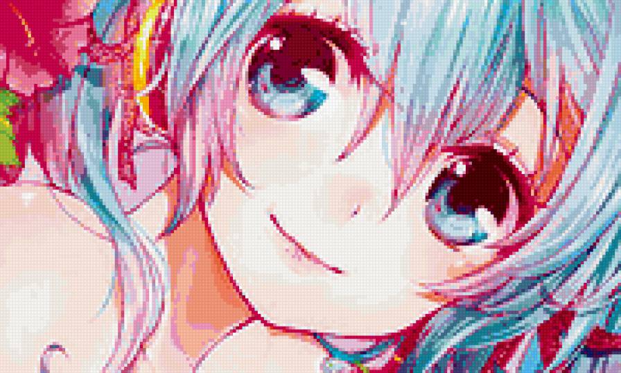 мику - аниме, вокалоиды - предпросмотр