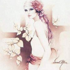 Схема вышивки «Коллекция Сары Мун»