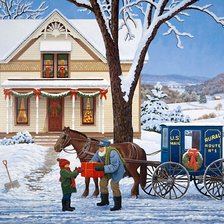 Схема вышивки «серия "рождество"»