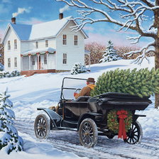 Схема вышивки «серия "рождество"»