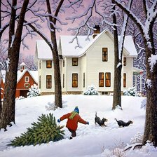 Схема вышивки «серия "рождество"»