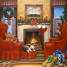 Схема вышивки «серия "рождество"»