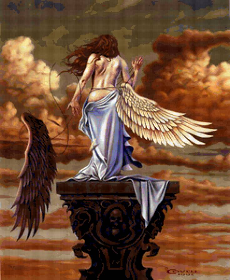 Падший ангел - ангел - предпросмотр