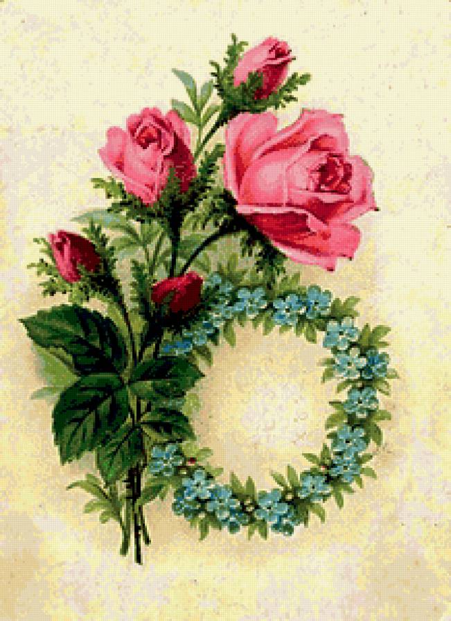 веточка розы - предпросмотр