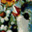 Предпросмотр схемы вышивки «цветы и птицы» (№300518)